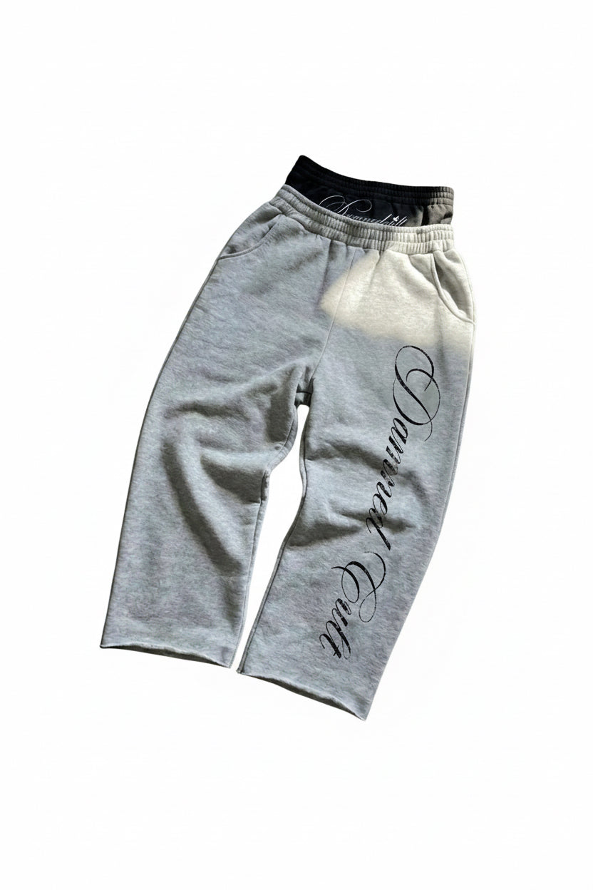 Hip-hop style retro printed sweatpants